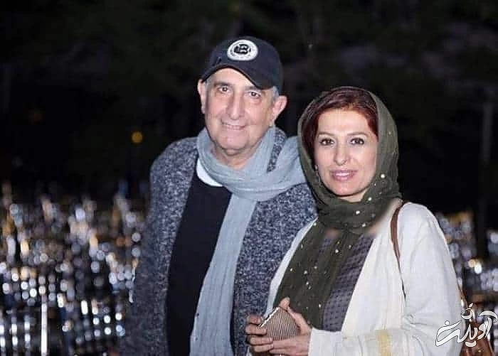 فرهاد آئیش و همسرش